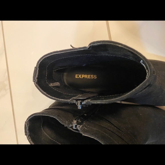 Espress Faux suede bootie sz 8 - Picture 5 of 5